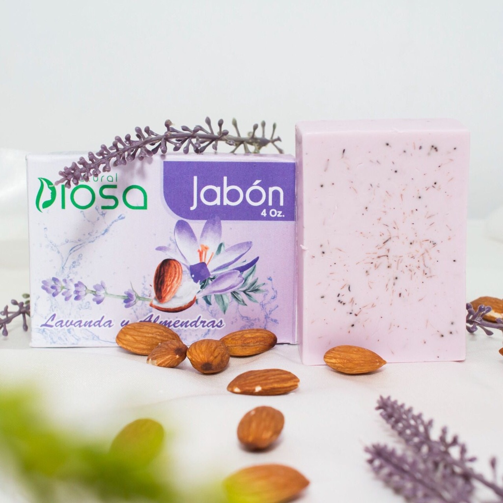 Jabón Lavanda Y Almendras 