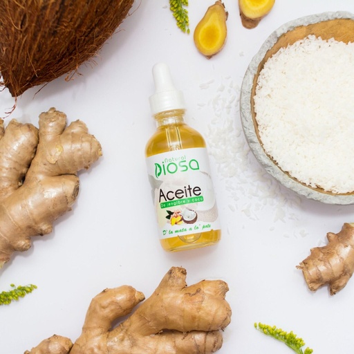 Aceite Jengibre y Coco